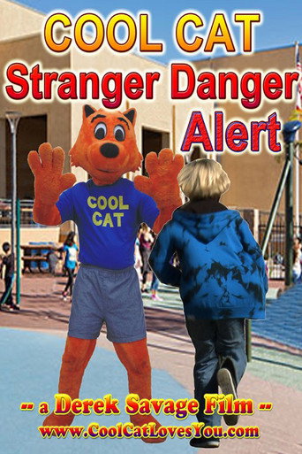 Cool Cat Stranger Danger Alert poster