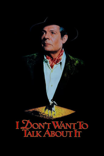 Poster of I Don't Want to Talk About It