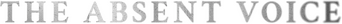 The Absent Voice logo