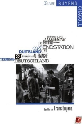 Duitsland Terminus Oost poster