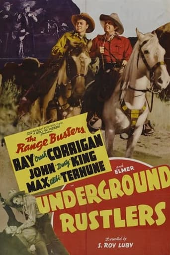 Poster för Underground Rustlers