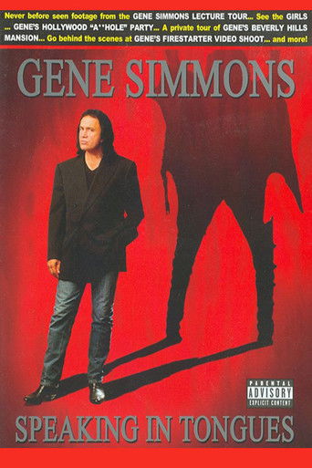 Gene Simmons: Speaking in Tongues poster
