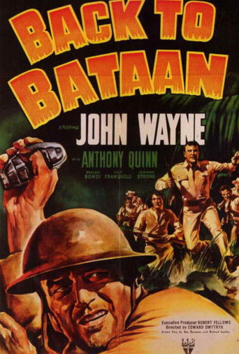 Back to Bataan poster 7
