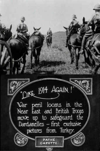 Like 1914 Again War Looms In (1922)