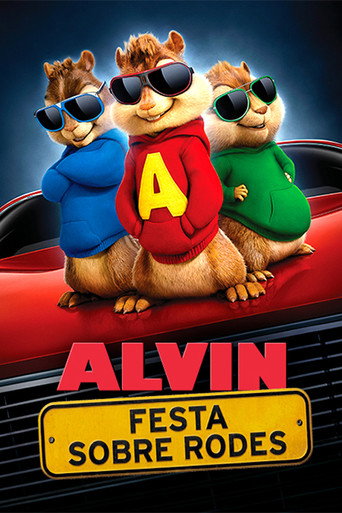 Cartell de Alvin: Festa sobre rodes