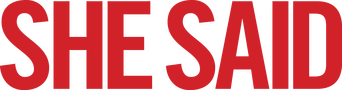 She Said logo