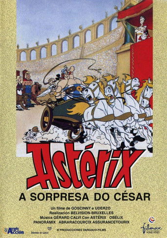 Ast&eacute;rix e a sorpresa do C&eacute;sar (1985)