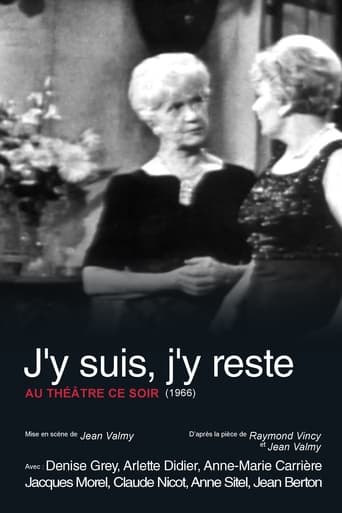 poster of J'y suis, j'y reste