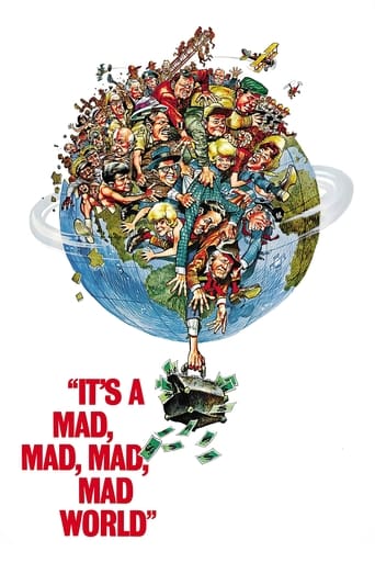 Movie poster: It’s A Mad Mad Mad Mad World (1963) โลกบ้าบ้าบอบอ