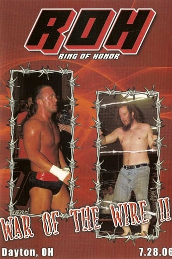 Poster of ROH: War of The Wire II