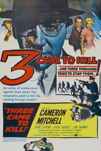 Poster of Three Came to Kill