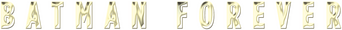 Batman Forever logo