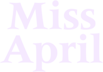 Miss April logo