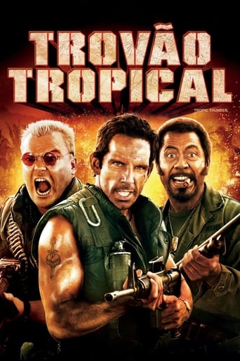 Baixar Trovão Tropical Poster Torrent Download Capa