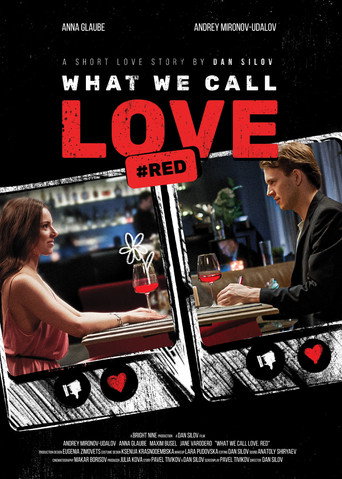 What We Call Love. Red poster