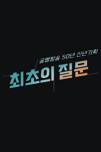 최초의 질문 poster