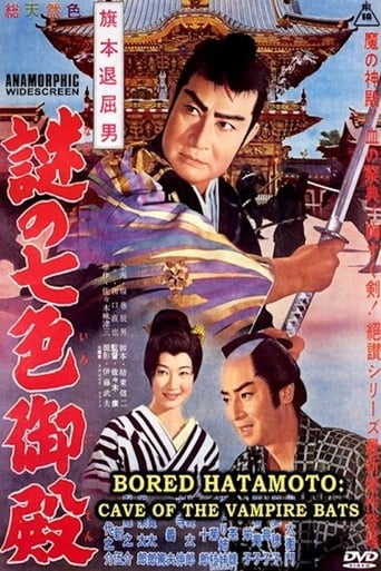 Poster of 旗本退屈男　謎の七色御殿