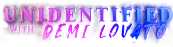 Unidentified with Demi Lovato logo