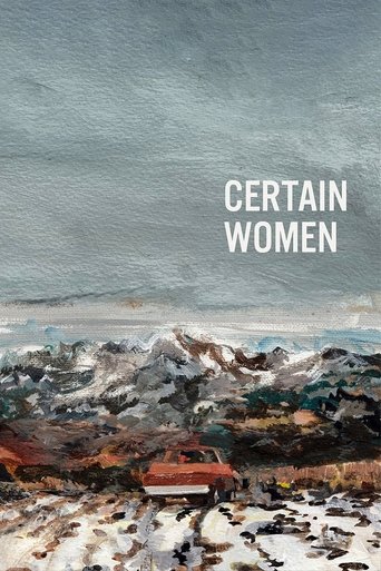 Certain Women Movie poster
