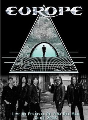 Europe - Vina del mar festival 2018 poster