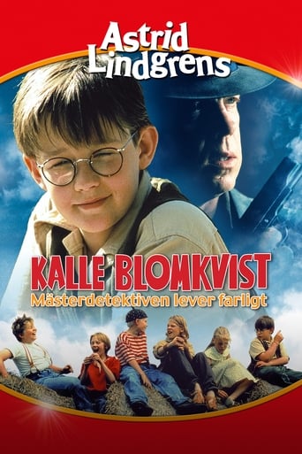 Poster för Kalle Blomkvist - mästerdetektiven lever farligt