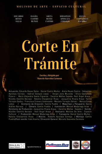 Corte En Trámite poster