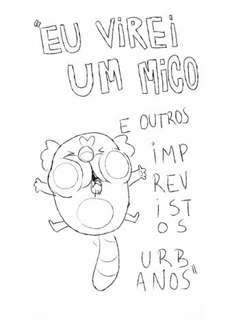 Poster film EU VIREI UM MICO e outros imprevistos urbanos