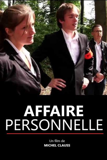 Affaire personnelle poster