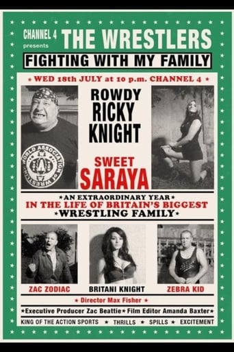 Poster för The Wrestlers: Fighting with My Family