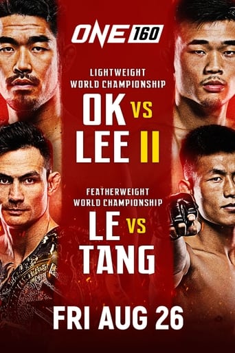 Poster of ONE 160: Ok vs. Lee 2