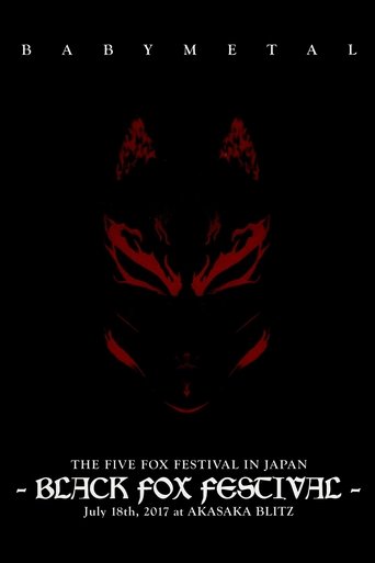 Poster of BABYMETAL - The Five Fox Festival in Japan - Black Fox Festival