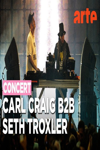 Carl Craig B2B Seth Troxler @ Nuits Sonores 2026 poster
