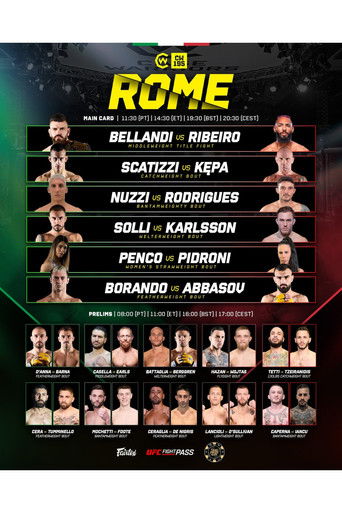 Cage Warriors 195: Scatizzi vs. Kepa poster