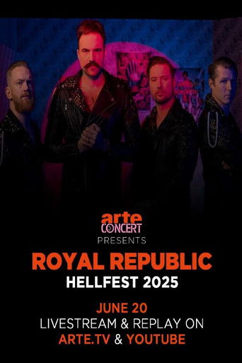 Royal Republic - Hellfest 2025 poster