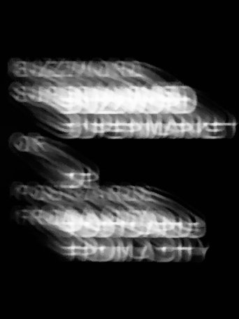 Buzzword Supermarket or Postcards From A City poster