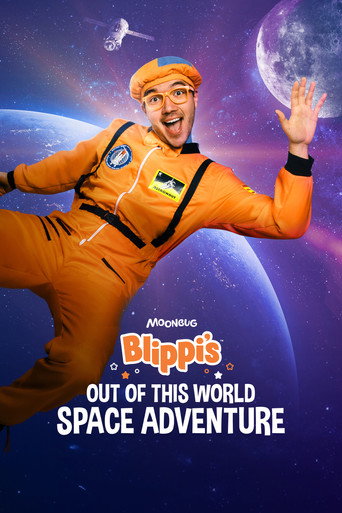 Poster for Blippi's Out-of-this-World Space Adventure