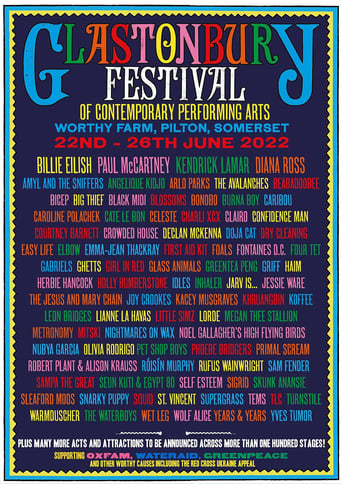 Poster of Supergrass at Glastonbury 2022