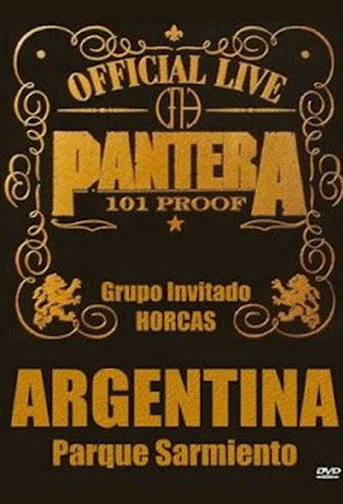 Pantera - Live in Buenos Aires, Argentina poster