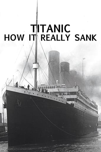 Poster för Titanic: How It Really Sank