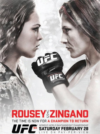 Poster for UFC 184: Rousey vs. Zingano