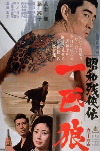 Poster of 昭和残侠伝　一匹狼