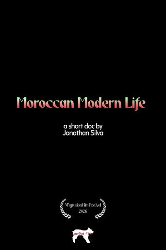 Cartell de Moroccan Modern Life