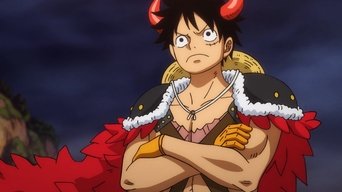 Cena de Luffy Fora de Controle?! Invadindo o Banquete de Kaido!