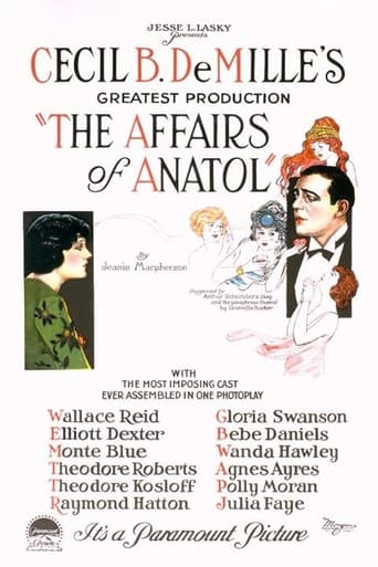 Poster för The Affairs of Anatol