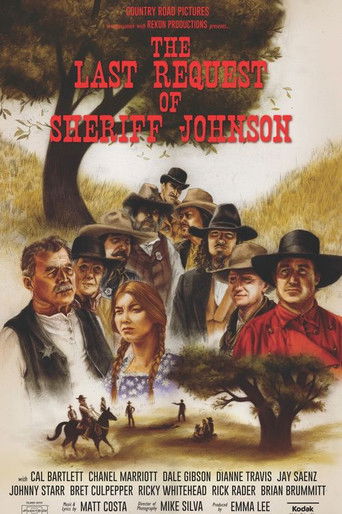 The Last Request of Sheriff Johnson poster