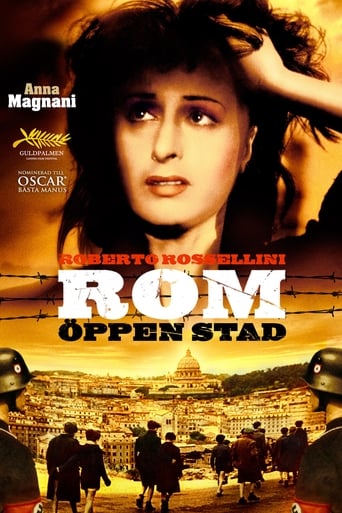 Poster för Rom  öppen stad