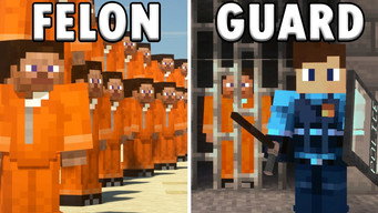 1000 Players Simulate Prison in Minecraft