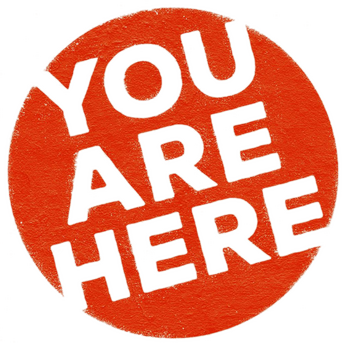 You Are Here logo