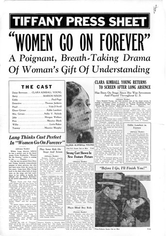 Women Go on Forever (1931)
