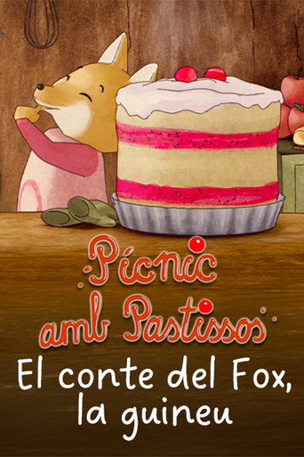 Cartell de Pícnic amb pastissos. El conte del Fox, la guineu